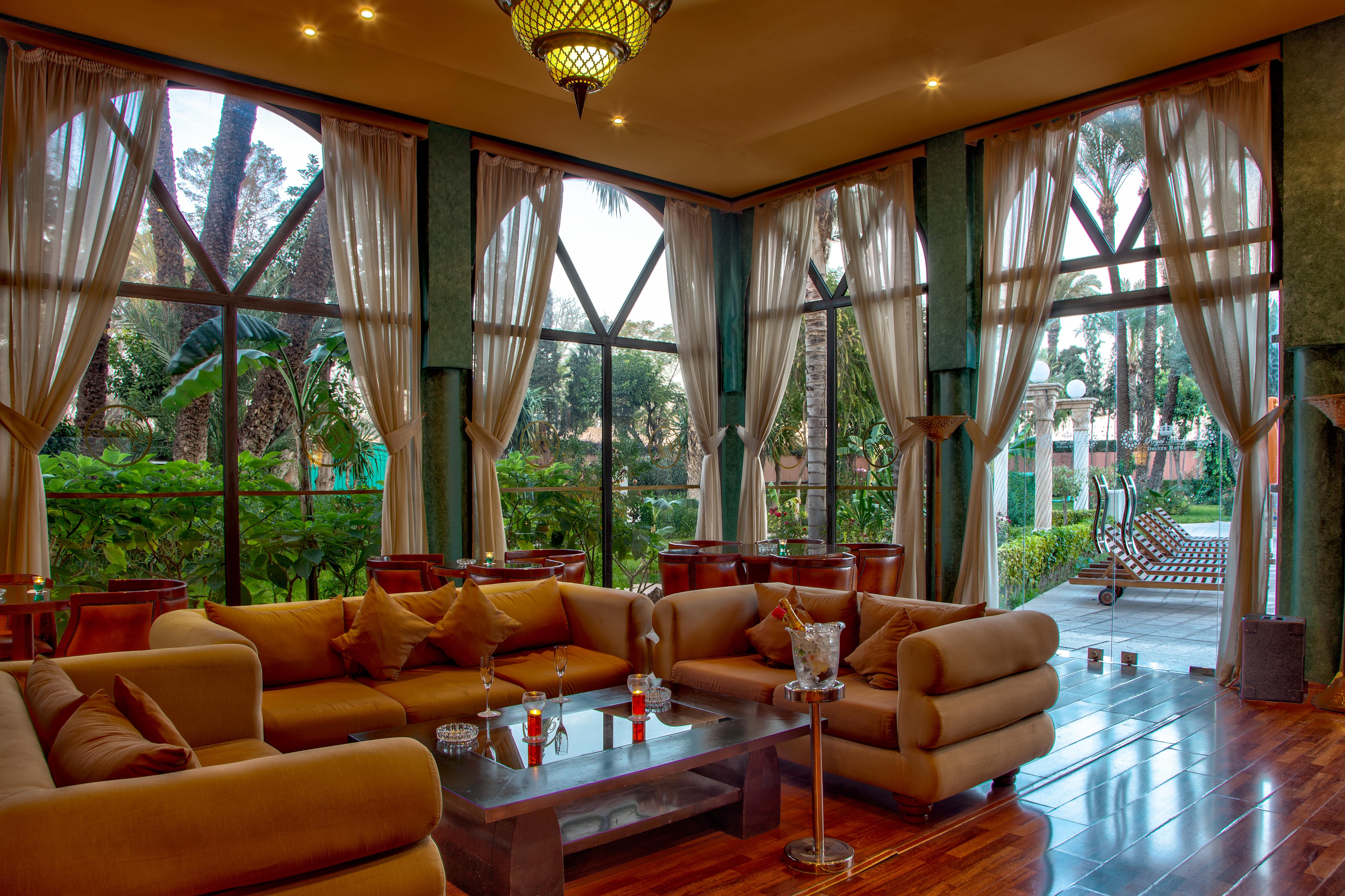 Royal Mirage Deluxe Otel Marakeş Dış mekan fotoğraf The lobby